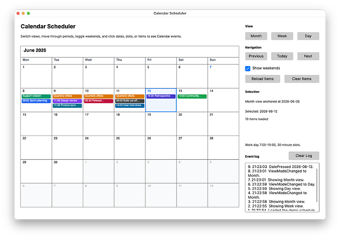 calendar