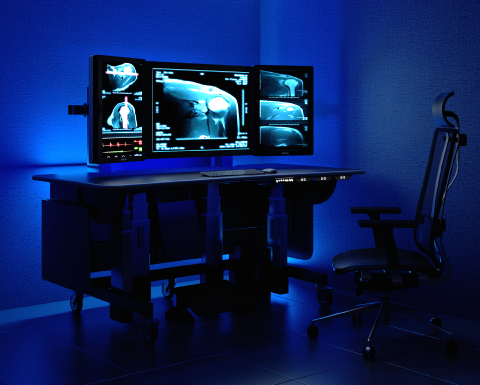 radiology-room-layout-with blue-lighting